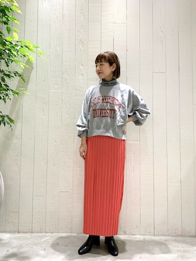 てらさんさん（レディース・157cm）の秋コーディネート