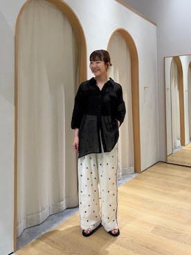 「CIAOPANIC TYPY（チャオパニックティピー）のアイテム（アクセサリー）」を使った、てらさんさん（レディース・158cm）の夏コーディネート