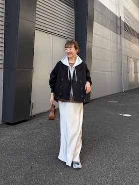 「CIAOPANIC TYPY（チャオパニックティピー）のアイテム（トップス）」を使った、てらさんさん（レディース・158cm）の春コーディネート