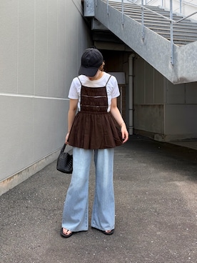 てらさんさん（レディース・158cm）の夏コーディネート