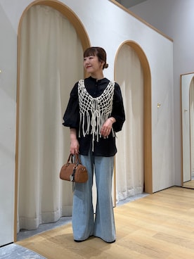 「CIAOPANIC TYPY（チャオパニックティピー）のアイテム」を使った、てらさんさん（レディース・158cm）の夏コーディネート