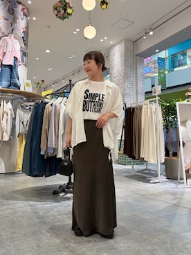 てらさんさん(レディース・158cm)の春コーディネート