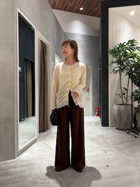 てらさんさん（レディース・158cm）の冬コーディネート