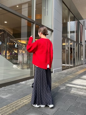 「CIAOPANIC TYPY（チャオパニックティピー）のアイテム（ニット/セーター）」を使った、てらさんさん（レディース・158cm）の秋コーディネート