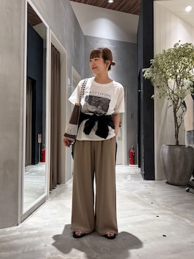 てらさんさん(レディース・158cm)の夏コーディネート