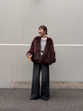 てらさんさん(レディース・158cm)の秋コーディネート