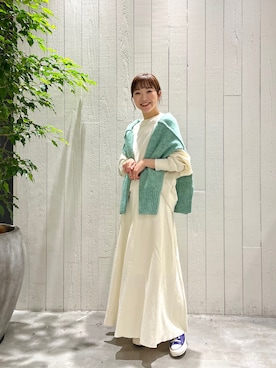 てらさんさん（レディース・157cm）の冬コーディネート