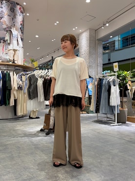 てらさんさん(レディース・158cm)の夏コーディネート
