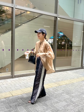 「Aeta（アエタ）のアイテム」を使った、てらさんさん（レディース・157cm）の春コーディネート