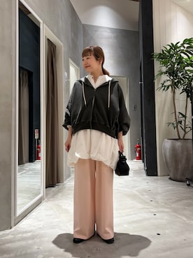 てらさんさん（レディース・158cm）の冬コーディネート