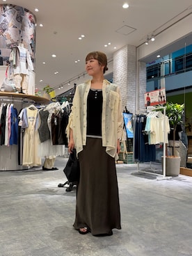 てらさんさん(レディース・158cm)の夏コーディネート