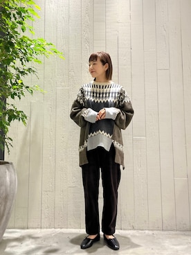 てらさんさん（レディース・157cm）の秋コーディネート