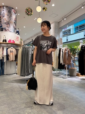 「CIAOPANIC TYPY（チャオパニックティピー）のアイテム」を使った、てらさんさん（レディース・158cm）の夏コーディネート