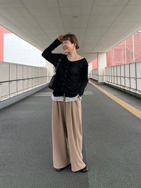 てらさんさん（レディース・158cm）の春コーディネート