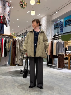 「CIAOPANIC TYPY（チャオパニックティピー）のアイテム」を使った、てらさんさん（レディース・158cm）の冬コーディネート