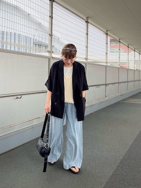 てらさんさん（レディース・158cm）の夏コーディネート