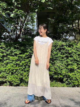 てらさんさん（レディース・157cm）の夏コーディネート