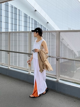 てらさんさん(レディース・157cm)の夏コーディネート