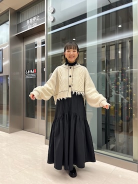 てらさんさん（レディース・157cm）の秋コーディネート