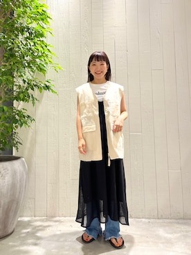 てらさんさん（レディース・157cm）の夏コーディネート