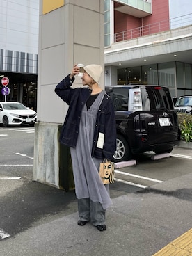 てらさんさん(レディース・157cm)の春コーディネート