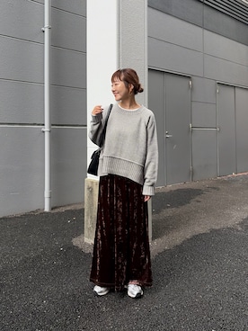 てらさんさん（レディース・158cm）の秋コーディネート