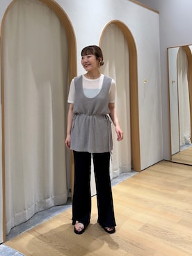 「CIAOPANIC TYPY（チャオパニックティピー）のアイテム（アクセサリー）」を使った、てらさんさん（レディース・158cm）の夏コーディネート