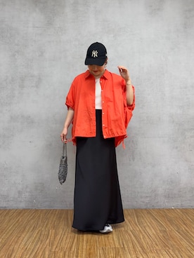 「CIAOPANIC TYPY（チャオパニックティピー）のアイテム（バッグ）」を使った、てらさんさん（レディース・158cm）の春コーディネート