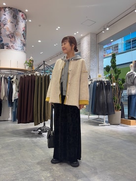 てらさんさん(レディース・158cm)の秋コーディネート