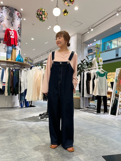 ≪新色登場≫【WILLOW】デニムサロペット（サロペット