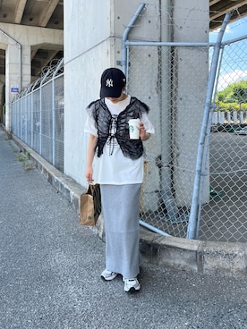 てらさんさん（レディース・158cm）の夏コーディネート