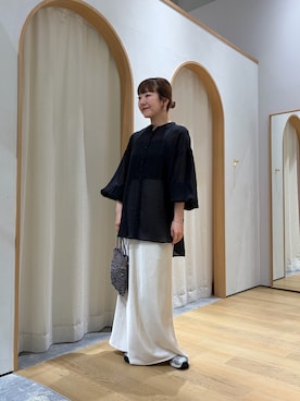 「CIAOPANIC TYPY（チャオパニックティピー）のアイテム」を使った、てらさんさん（レディース・158cm）の夏コーディネート
