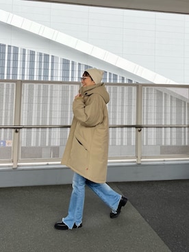 てらさんさん（レディース・157cm）の冬コーディネート