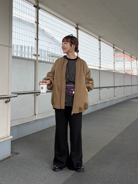 てらさんさん(レディース・158cm)の秋コーディネート