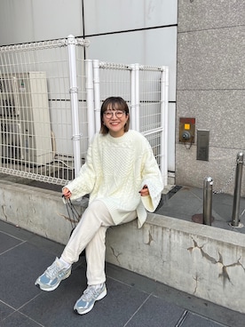 てらさんさん（レディース・157cm）の冬コーディネート