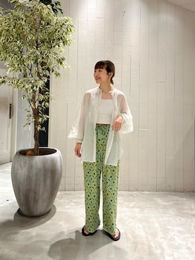 てらさんさん（レディース・158cm）の夏コーディネート