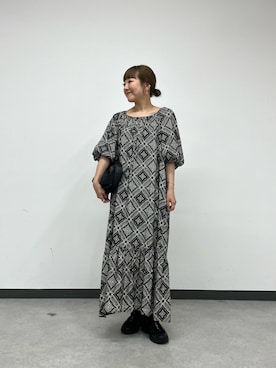 「CIAOPANIC TYPY（チャオパニックティピー）のアイテム（ワンピース/ドレス）」を使った、てらさんさん（レディース・158cm）の夏コーディネート