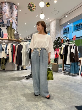 てらさんさん（レディース・158cm）の夏コーディネート