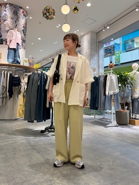 てらさんさん(レディース・158cm)の春コーディネート