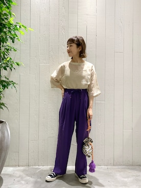 てらさんさん（レディース・157cm）の夏コーディネート