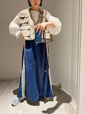 「チャオパニックティピー(CIAOPANIC TYPY)」｜てらさんさん（レディース・157cm）の春コーディネート