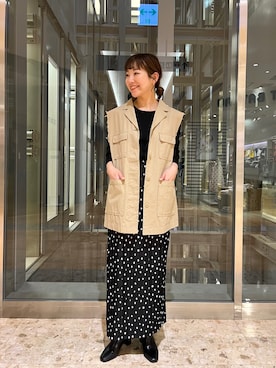 てらさんさん（レディース・157cm）の春コーディネート