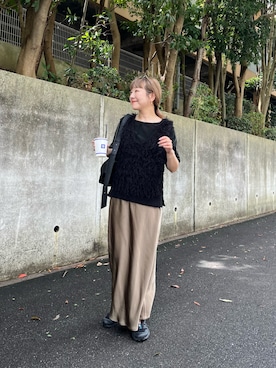 「プチプラ」｜てらさんさん（レディース・158cm）の秋コーディネート