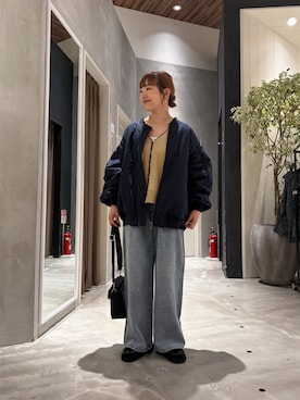 「チャオパニックティピー(CIAOPANIC TYPY)」｜てらさんさん（レディース・158cm）の秋コーディネート