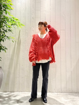 てらさんさん（レディース・157cm）の冬コーディネート