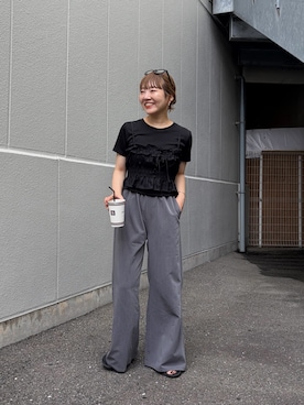 てらさんさん(レディース・158cm)の夏コーディネート