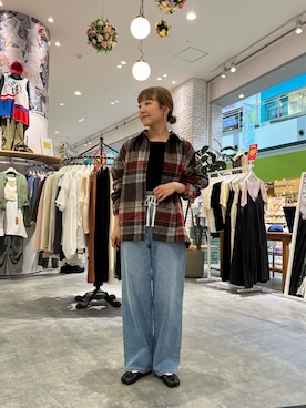 てらさんさん（レディース・158cm）の秋コーディネート