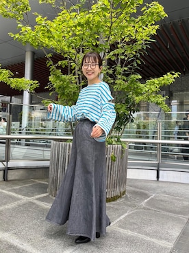 てらさんさん（レディース・157cm）の夏コーディネート