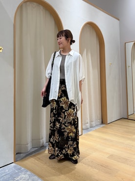 てらさんさん(レディース・158cm)の夏コーディネート