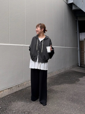 「アイテム（アクセサリー）」を使った、てらさんさん（レディース・158cm）の春コーディネート